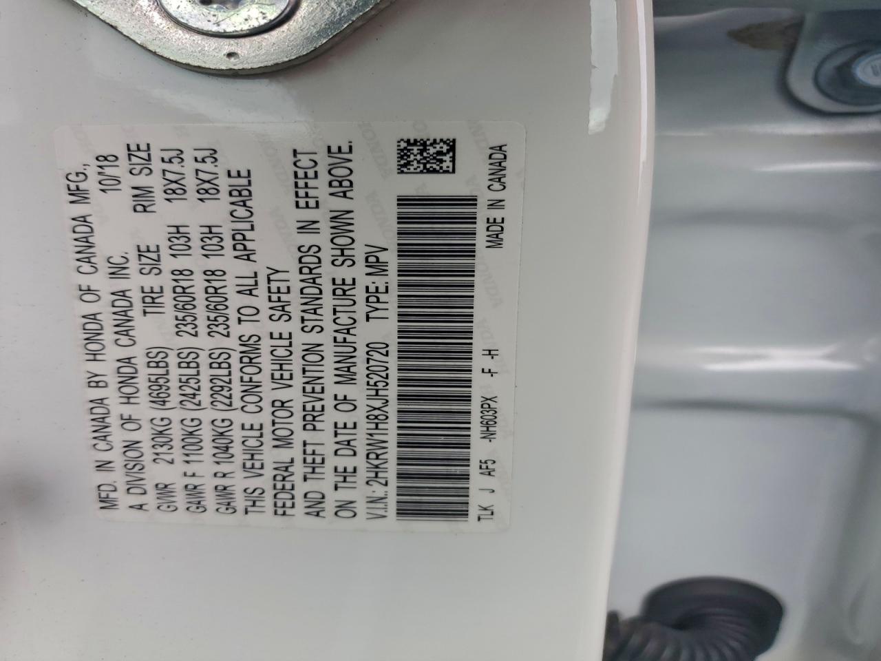 Honda Crv Exl Image 12