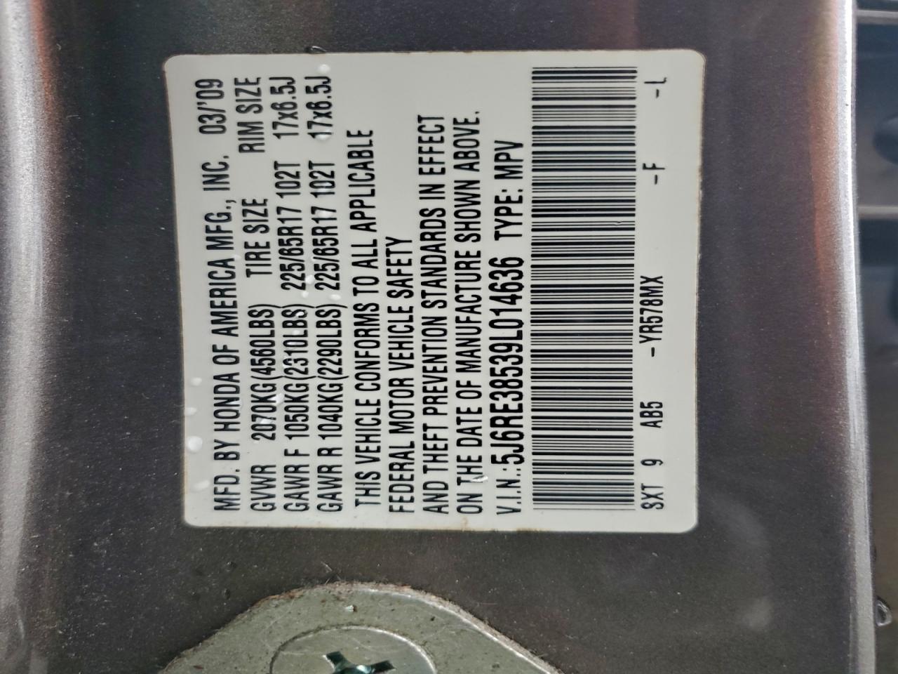 Honda Crv Ex Image 12