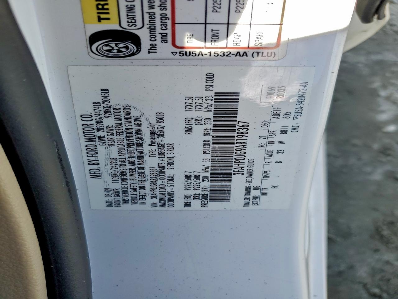 Ford Fusion Sel Image 3