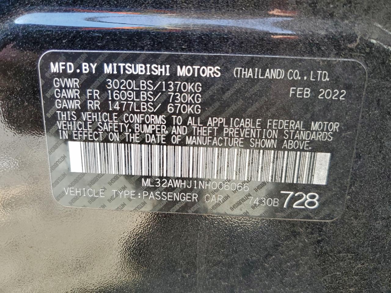Mitsubishi Mirage Se Image 11