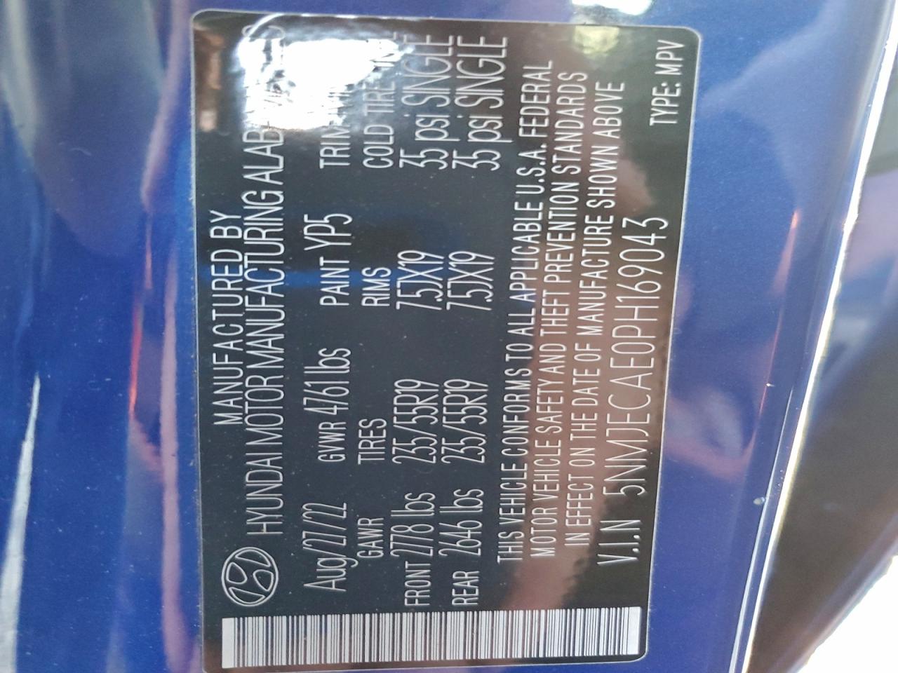 Hyundai TUCSON Limited Image 8