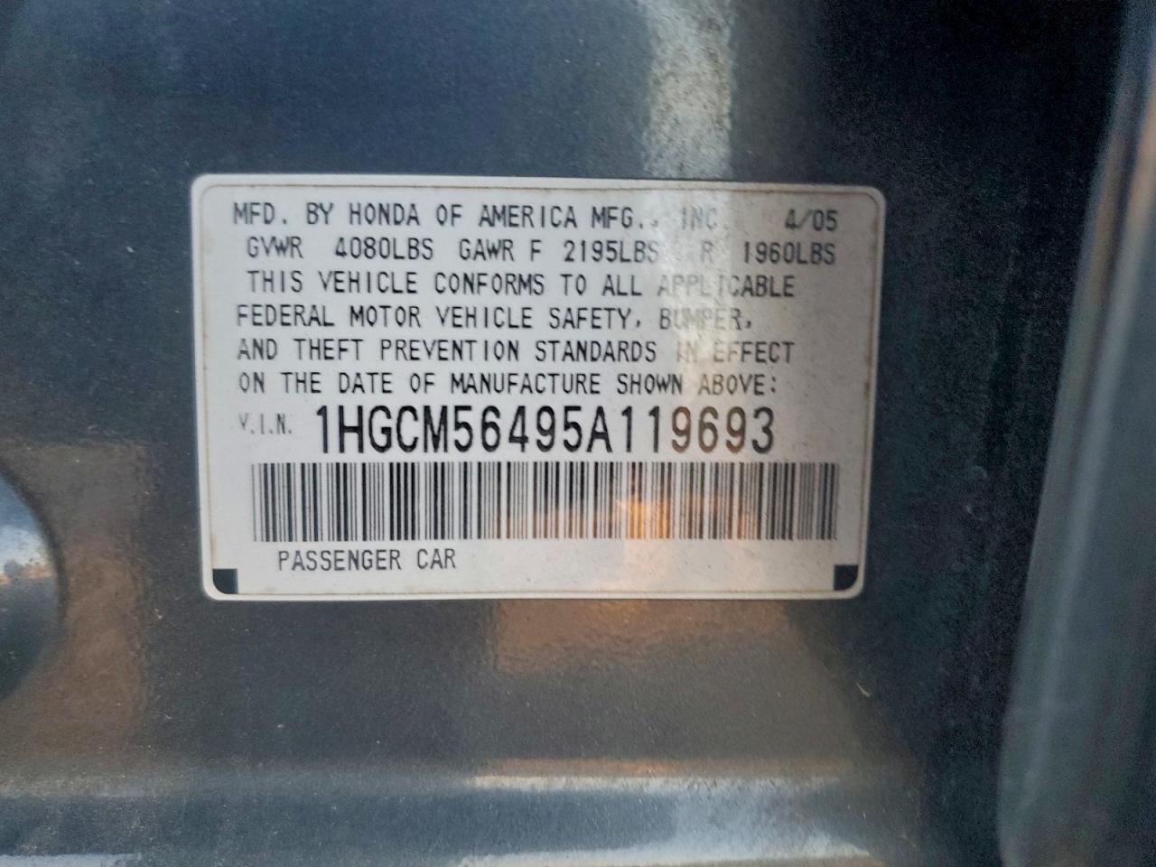 Honda Accord Lx Image 12