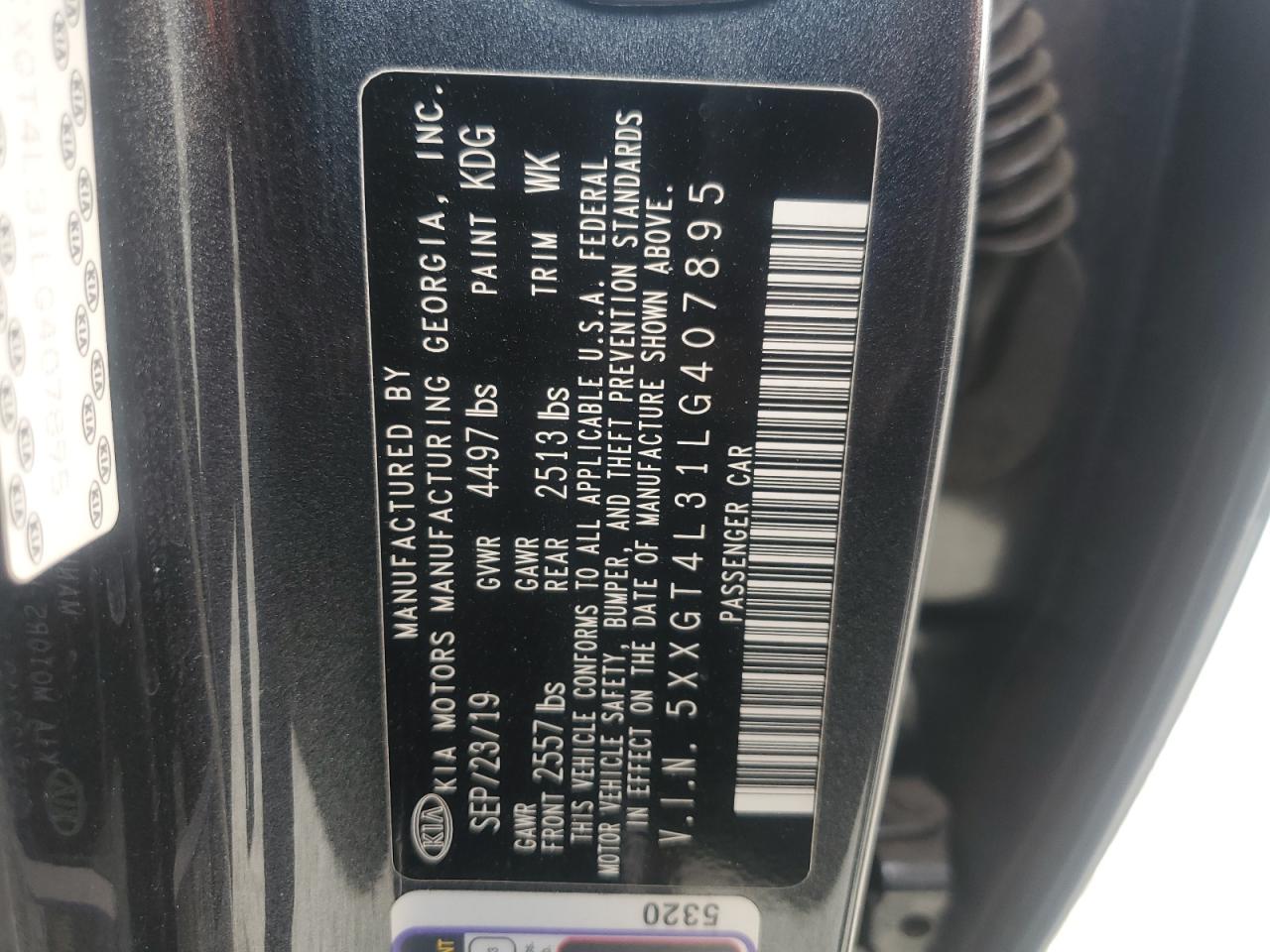 Kia Optima Lx Image 7