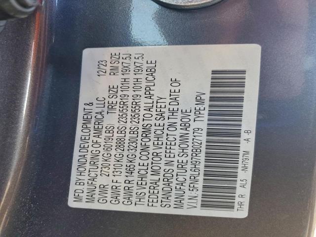 Honda Odyssey Elite Image 8