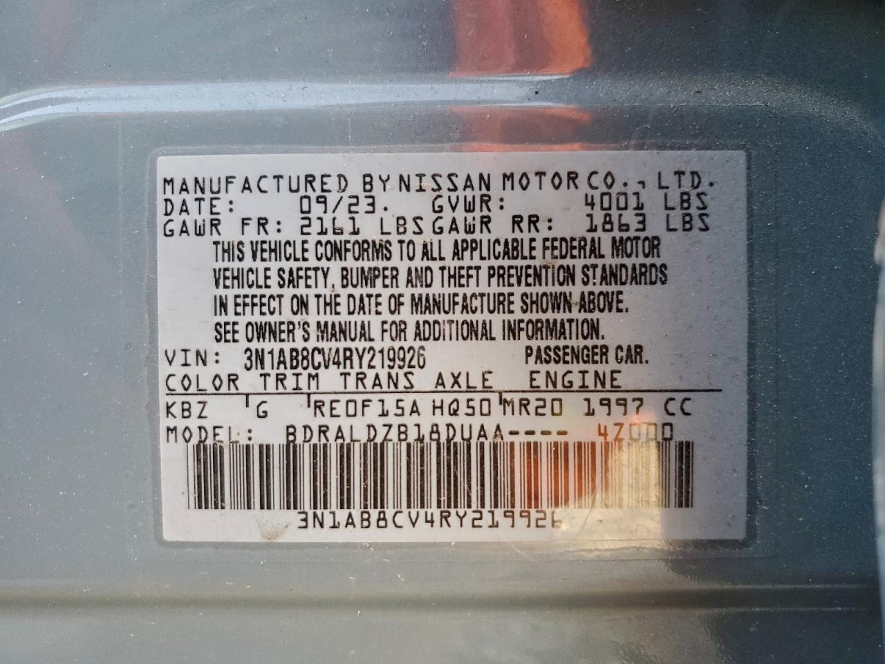 Nissan Sentra Sv Image 10