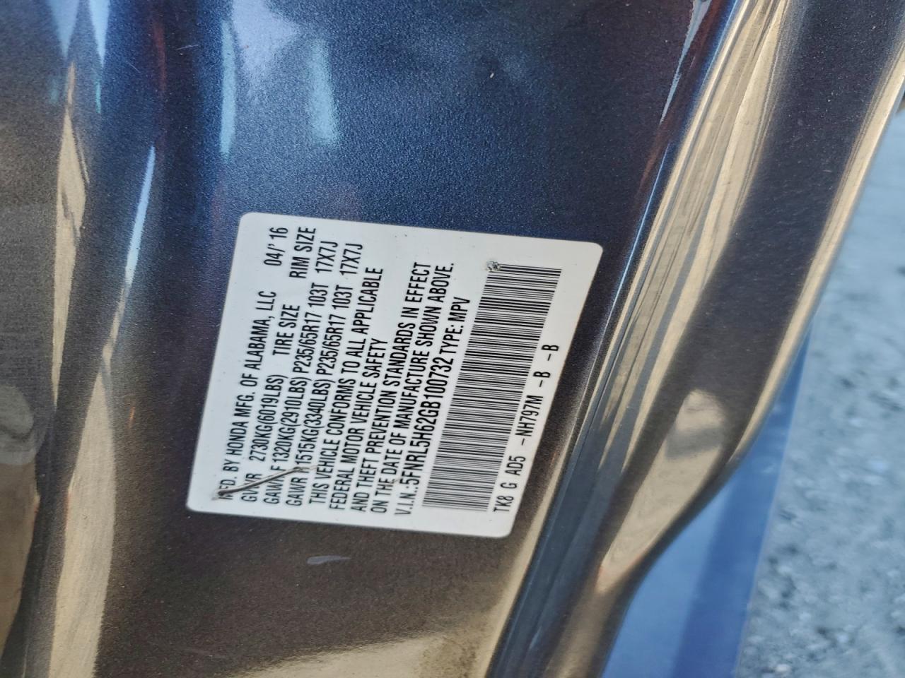 Honda Odyssey Exl Image 12