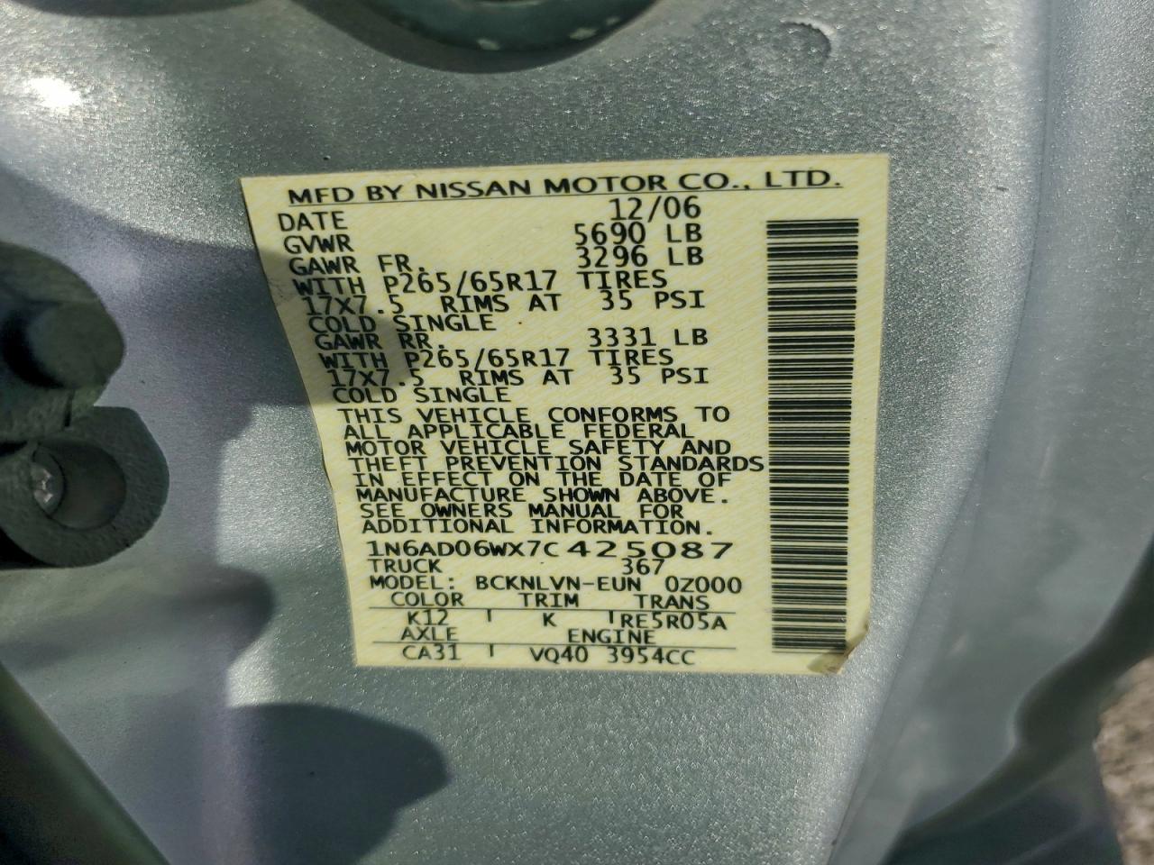Nissan Frontier King Cab Le Image 10