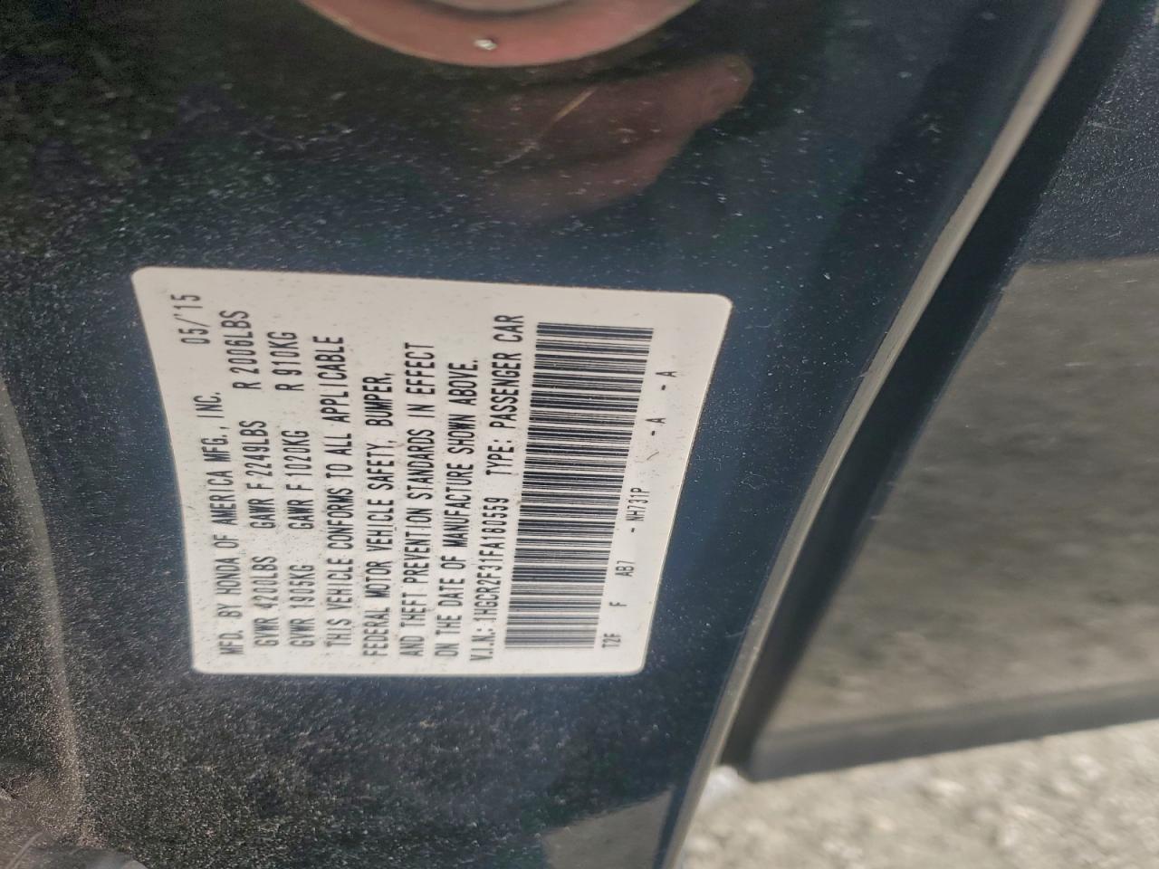 Honda Accord Lx Image 8