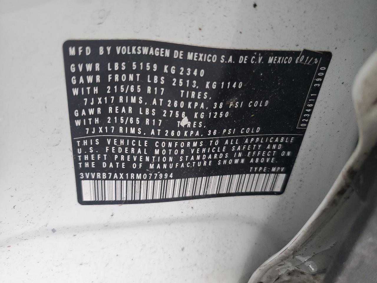 Volkswagen Tiguan S Image 7