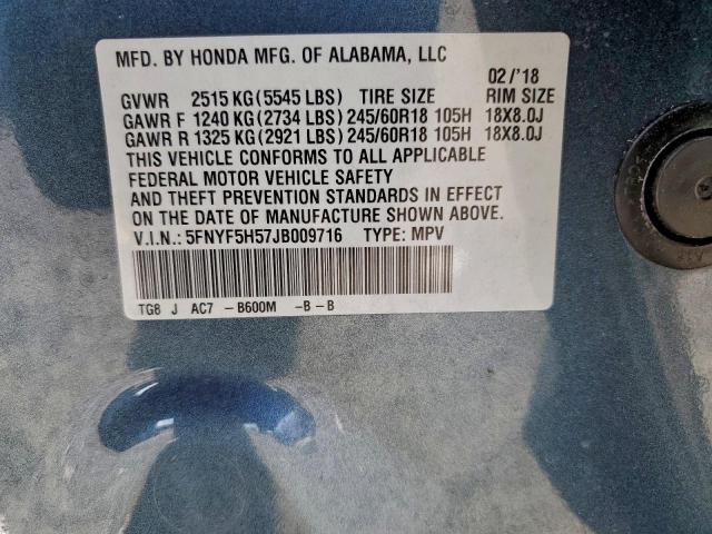 Honda Pilot Exl Image 10