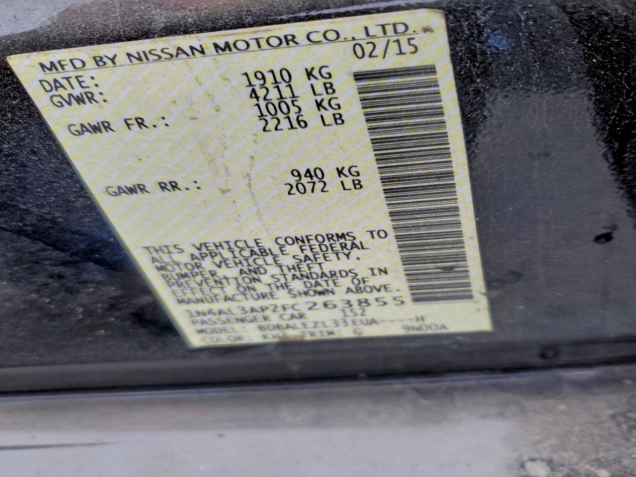 Nissan Altima 2.5 Image 10