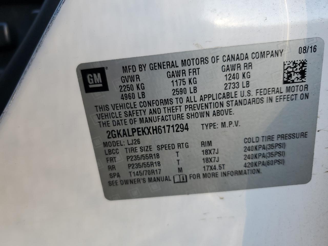 GMC Terrain Slt Image 9