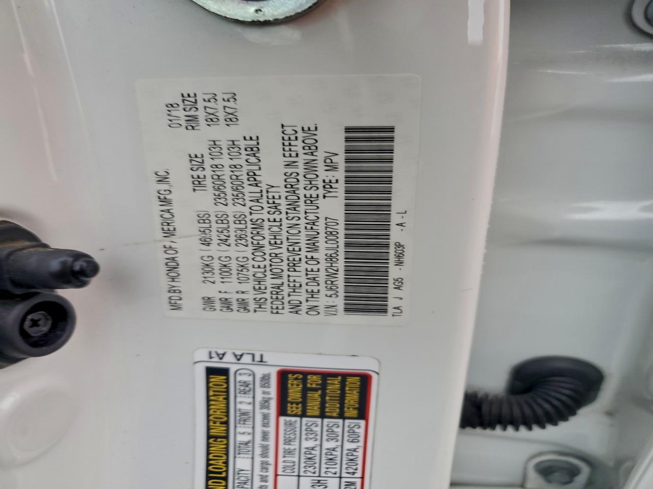 Honda Crv Exl Image 8