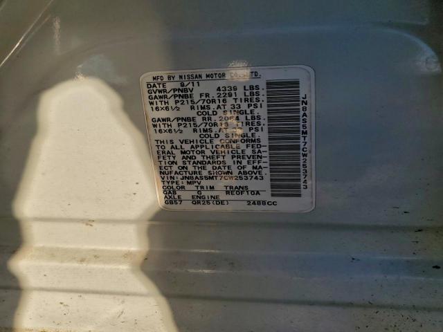 Nissan Rogue S Image 12