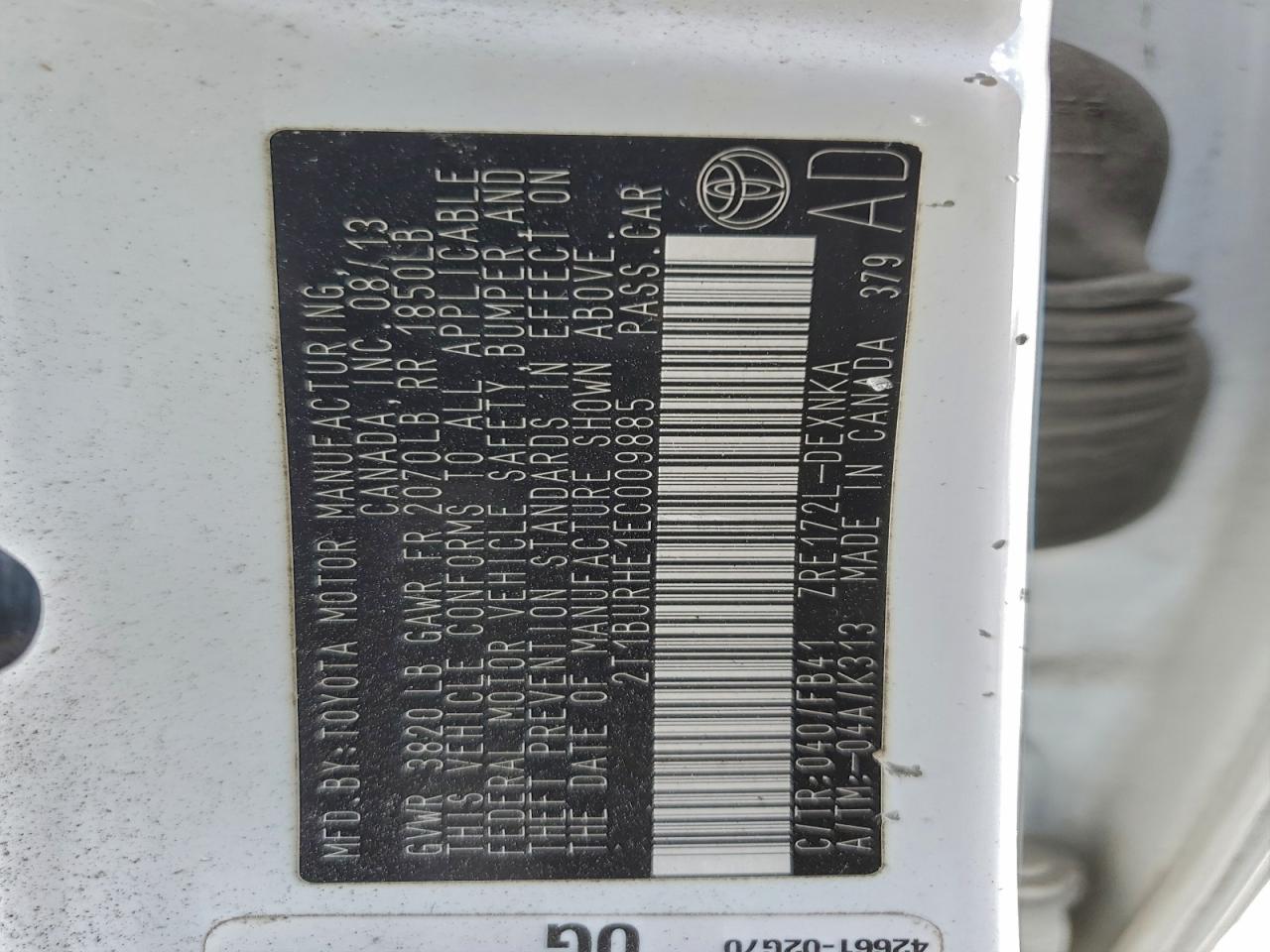 Toyota Corolla L Image 8