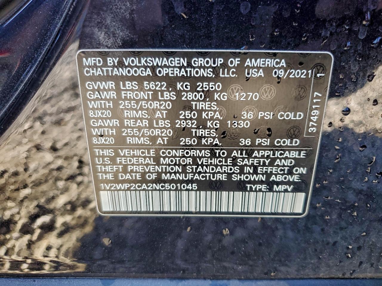 Volkswagen Atlas Se Image 9