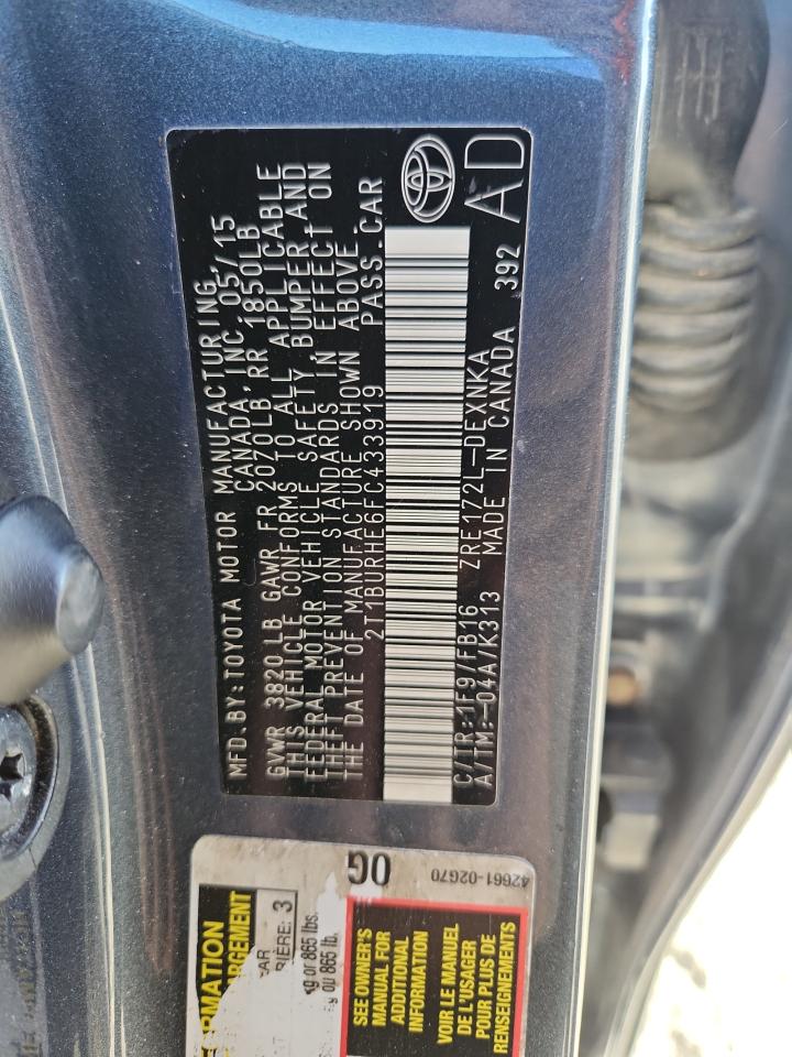 Toyota Corolla L Image 3