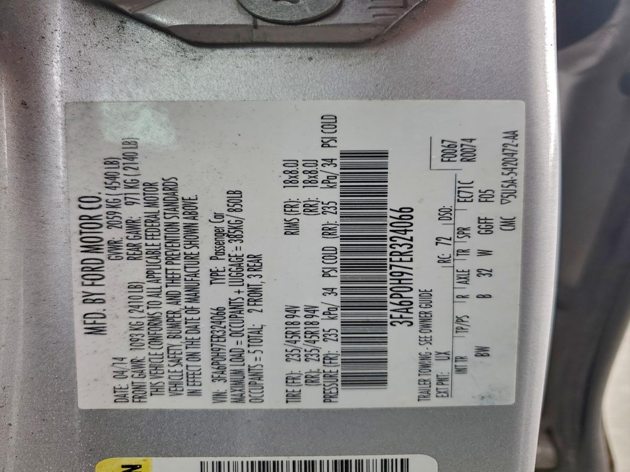 Ford Fusion Se Image 7