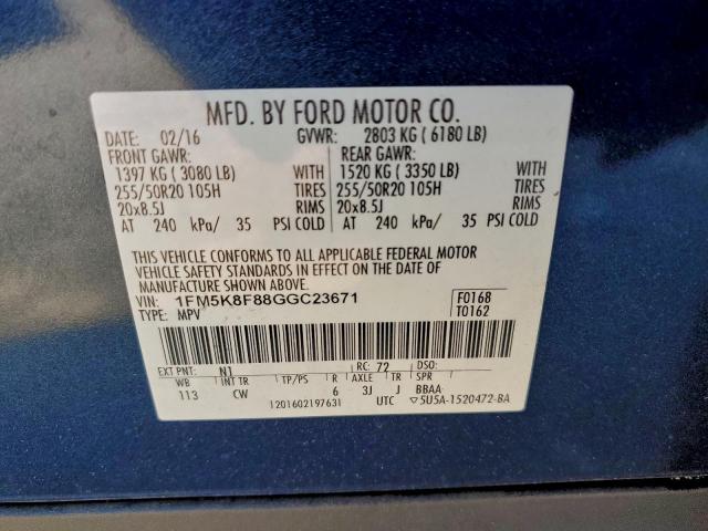 Ford Explorer Limited Image 8