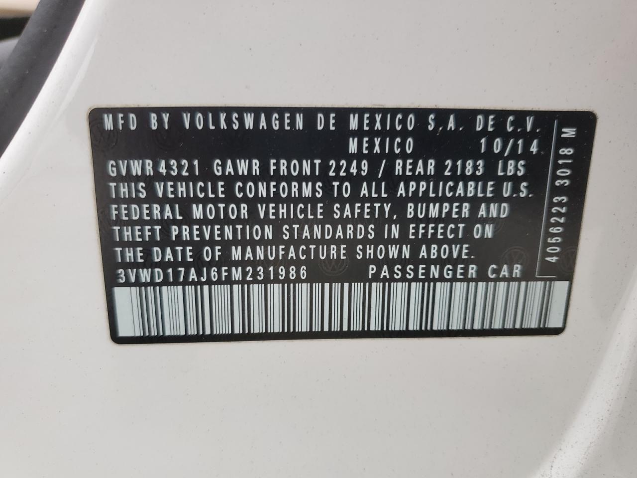 Volkswagen Jetta Se Image 10