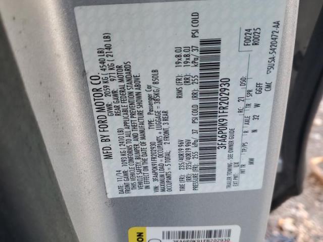 Ford Fusion Titanium Image 11