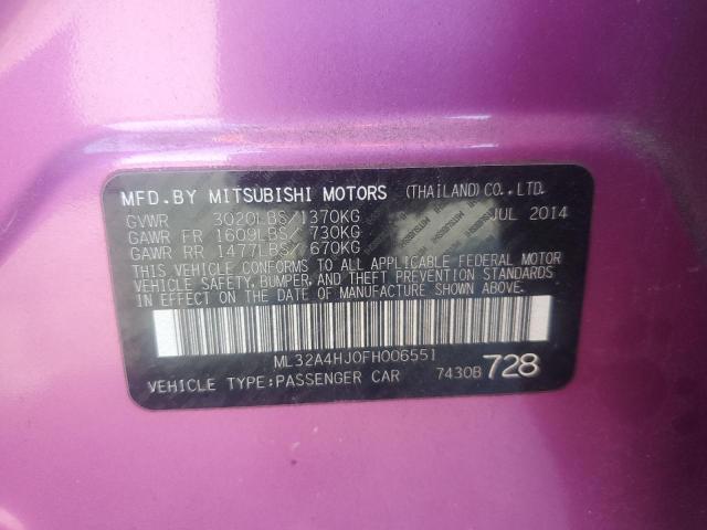 Mitsubishi Mirage Es Image 3
