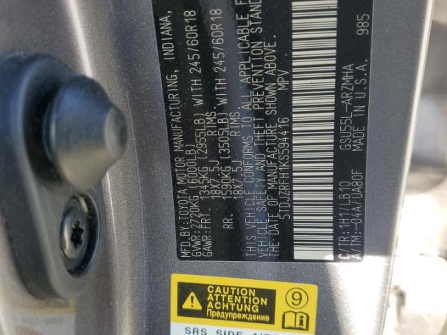 Toyota Highlander Se Image 7