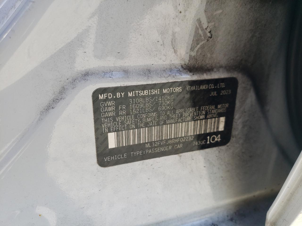 Mitsubishi Mirage G4 Se Image 9