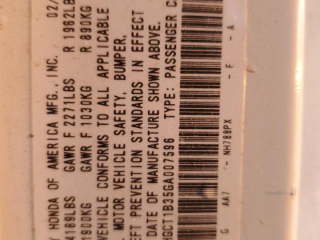 Honda Accord Lx-s Image 6