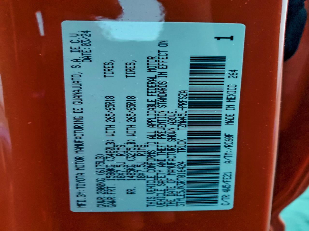 Toyota Tacoma Double Cab Image 12