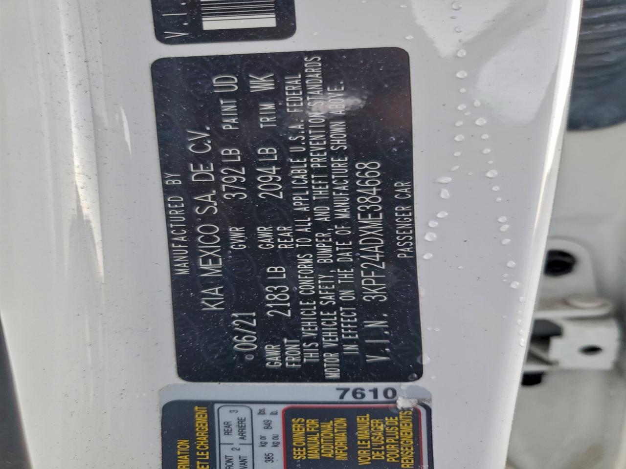 Kia Forte Fe Image 7