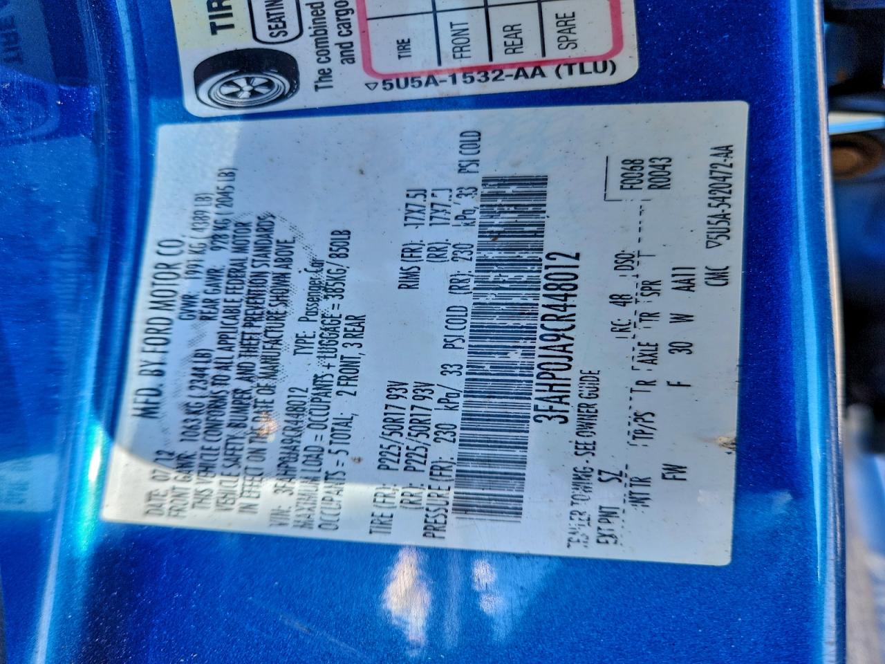 Ford Fusion Sel Image 6