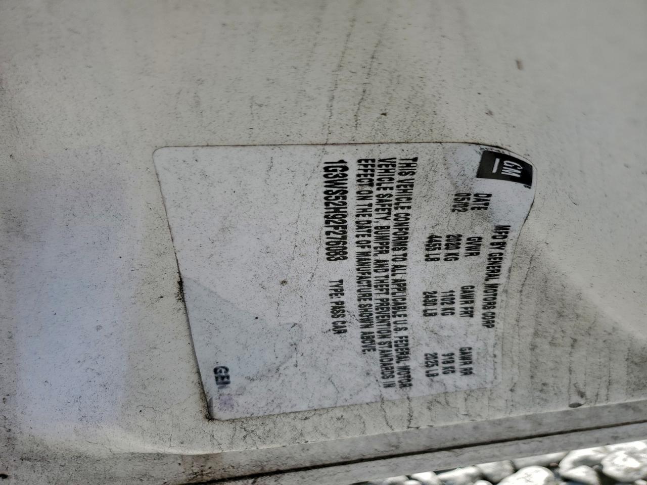 Oldsmobile Intrigue Gl Image 12