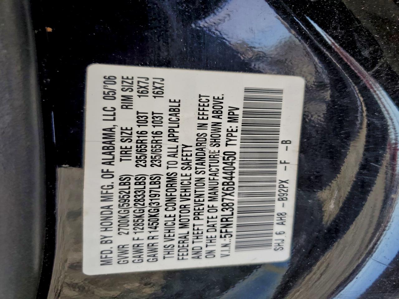 Honda Odyssey Exl Image 11