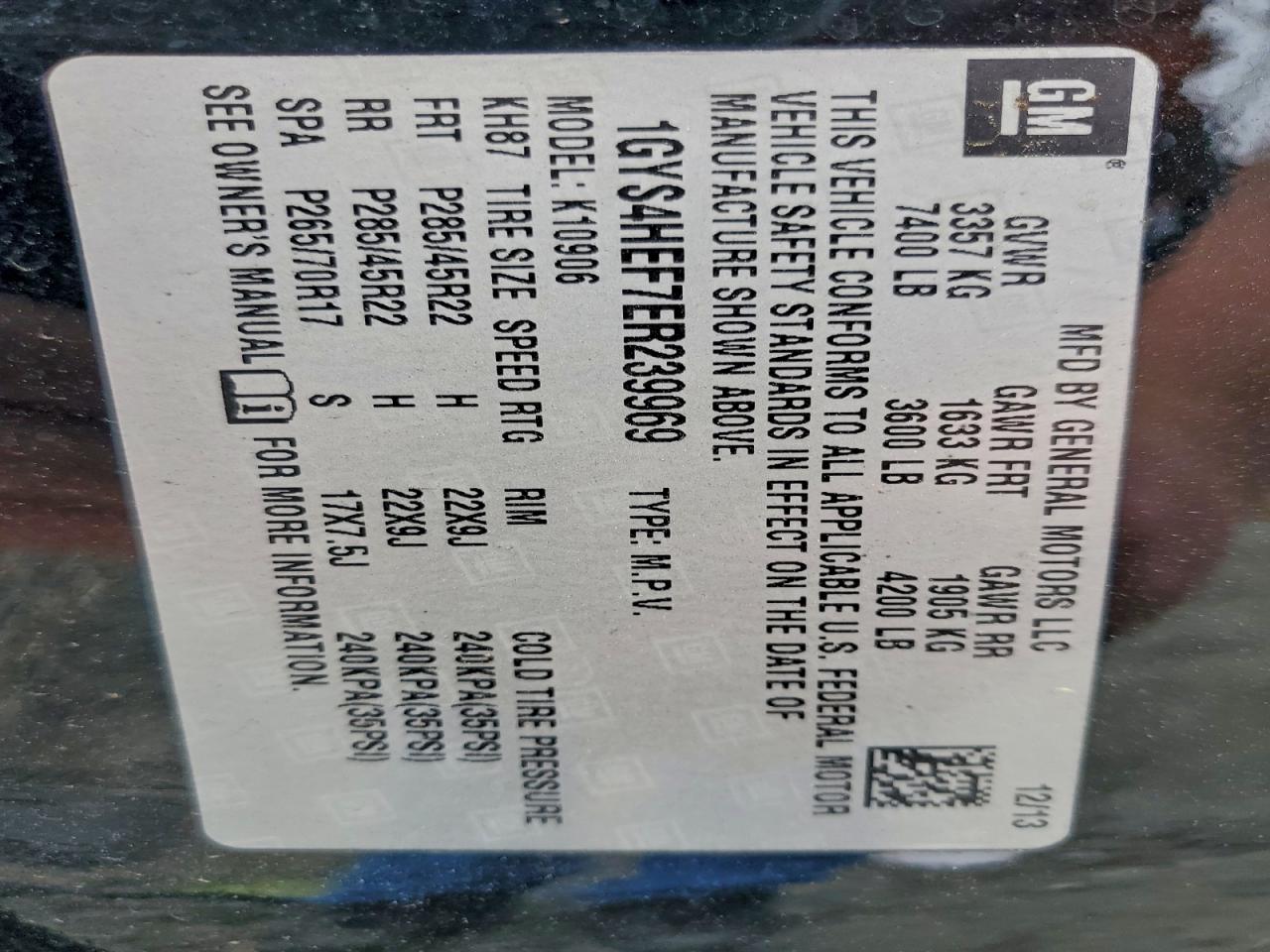 Cadillac Escalade Esv Luxury Image 13