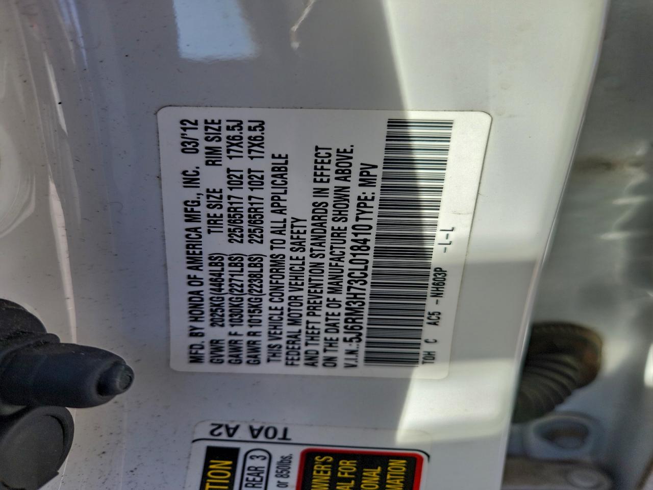 Honda Crv Exl Image 12