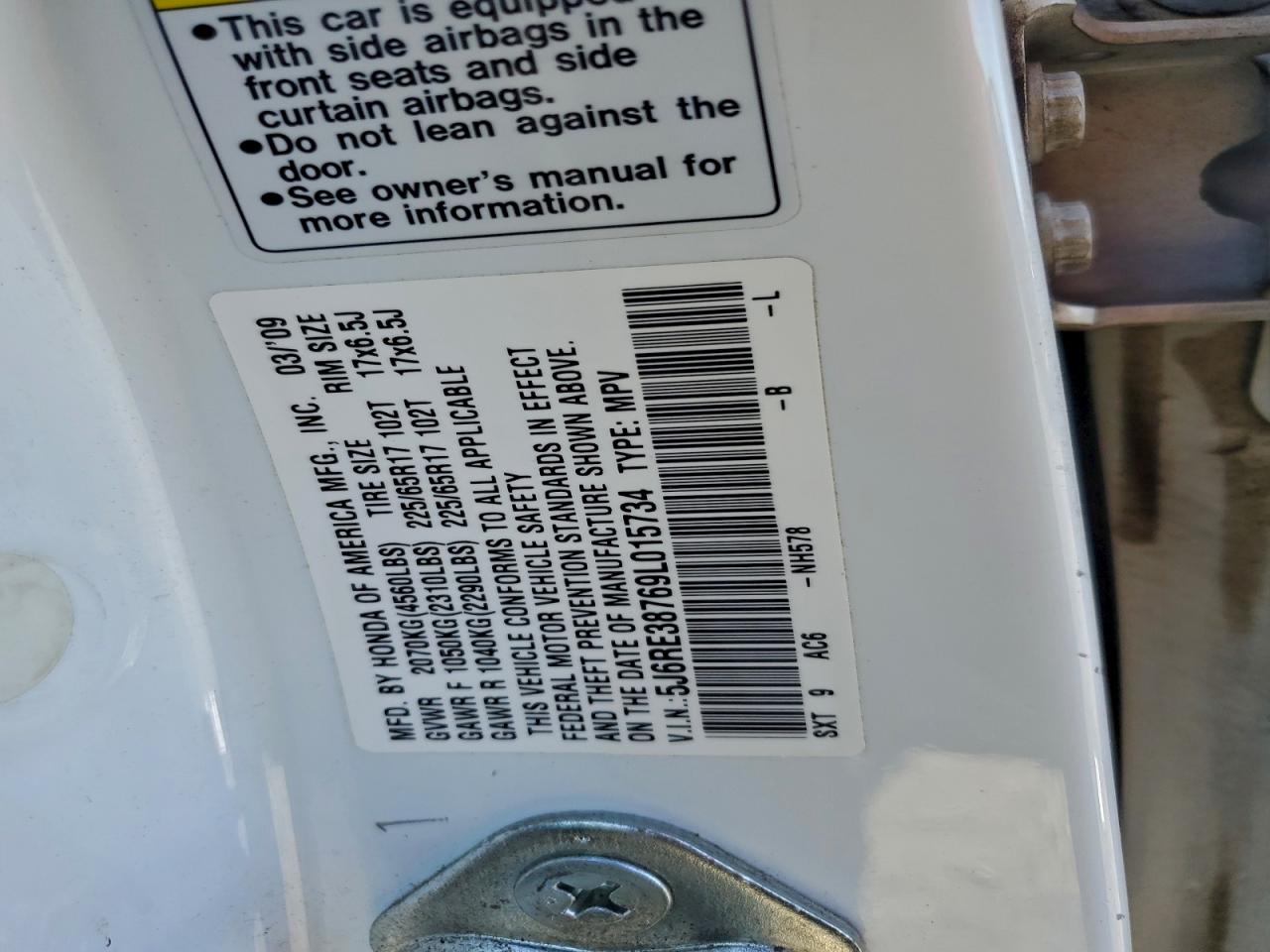 Honda Crv Exl Image 6