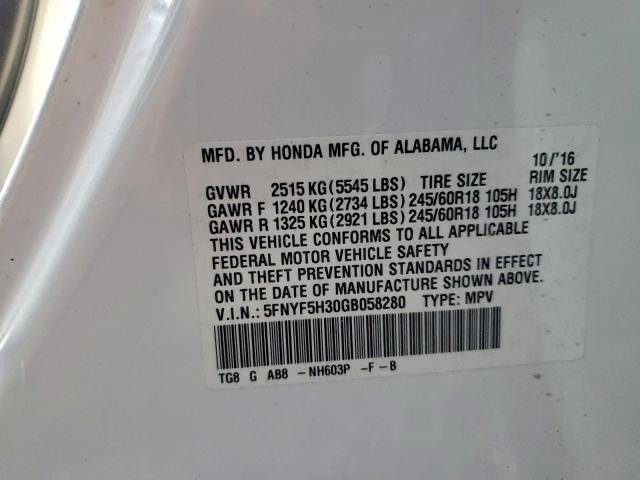 Honda Pilot Ex Image 12