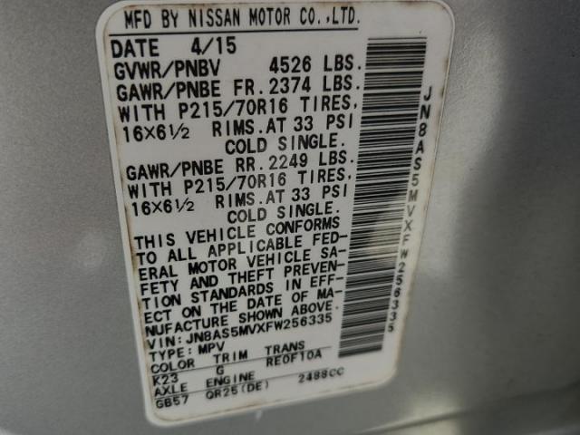 Nissan Rogue S Image 12