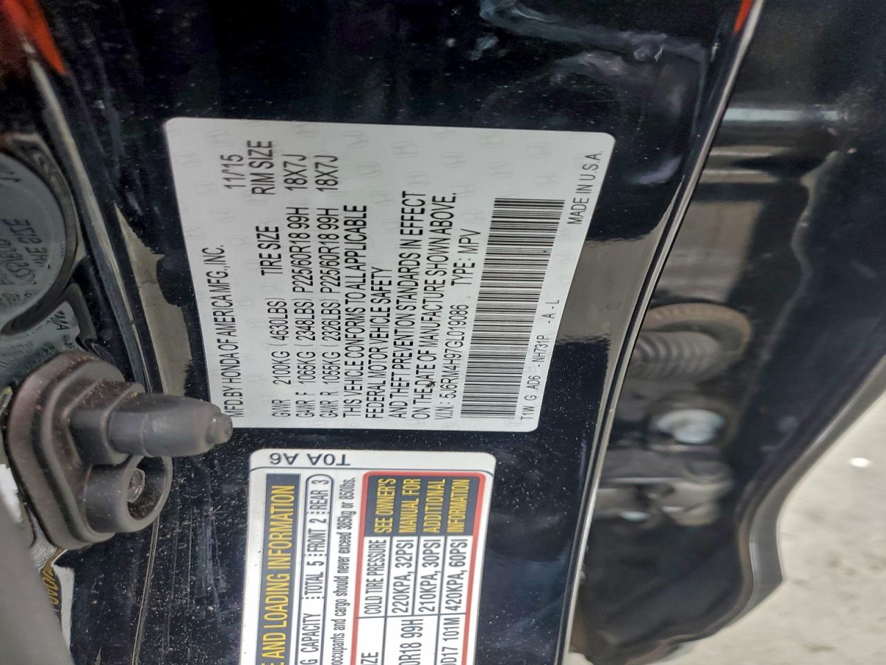 Honda Crv Touring Image 10