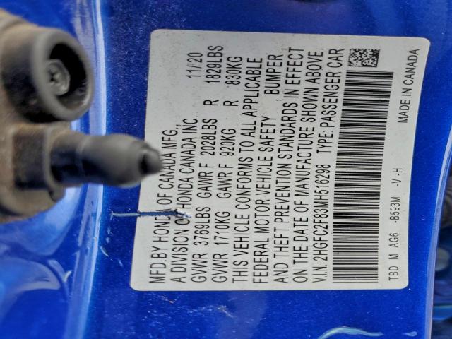 Honda Civic Sport Image 13