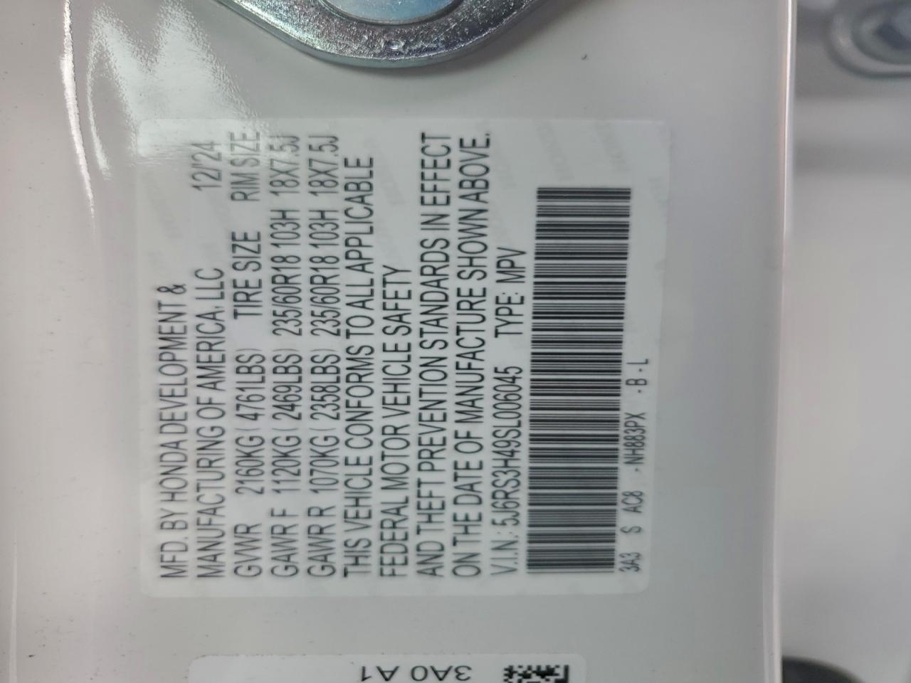 Honda Crv Ex Image 13