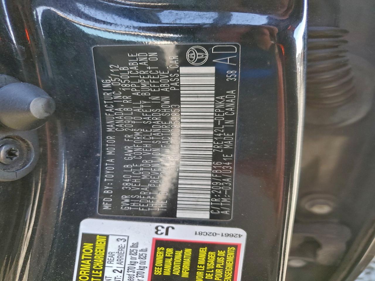 Toyota Corolla Base Image 6