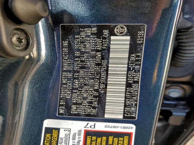 Toyota Camry Le Image 3