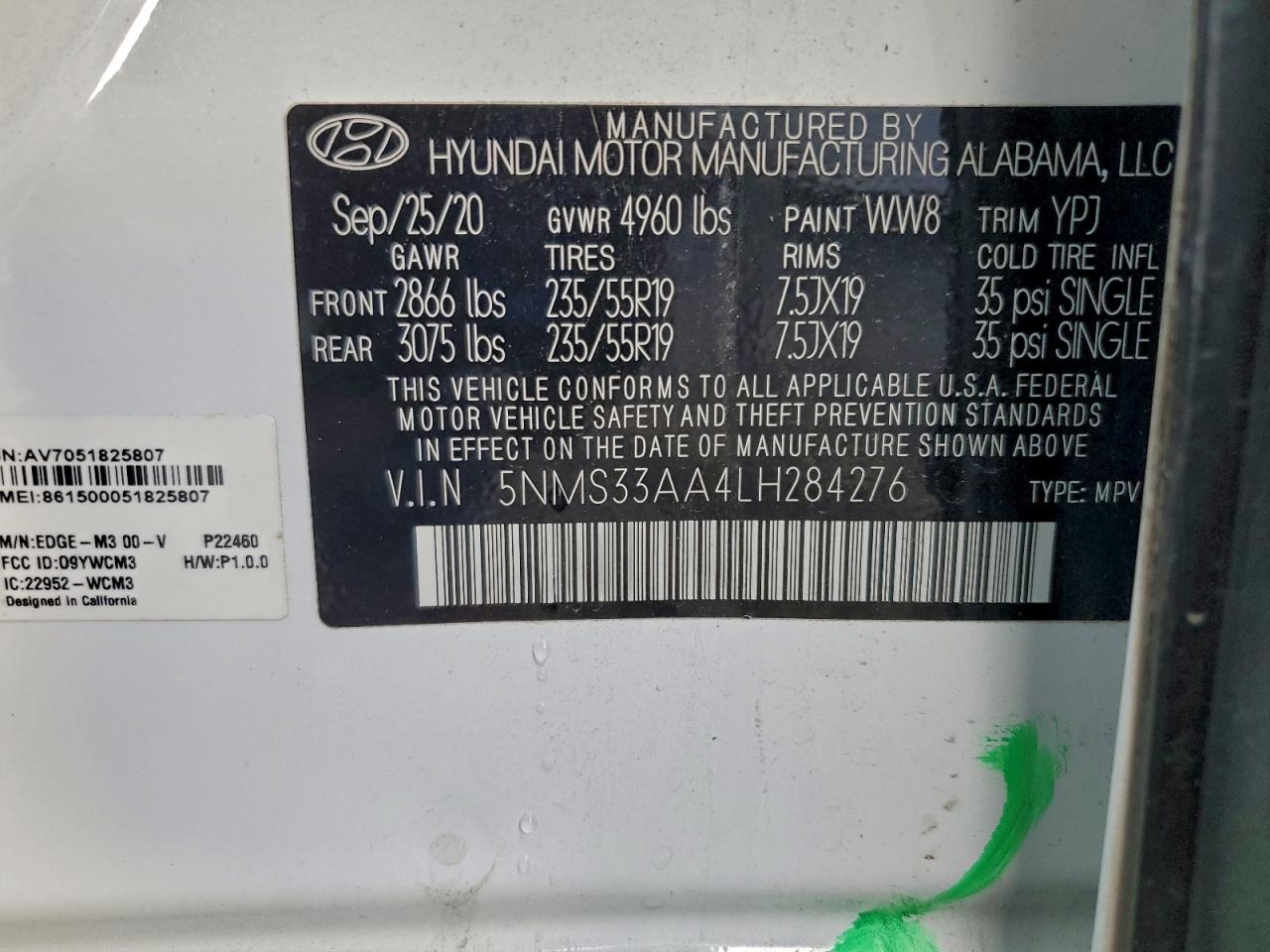 Hyundai SANTA FE Sel Image 9