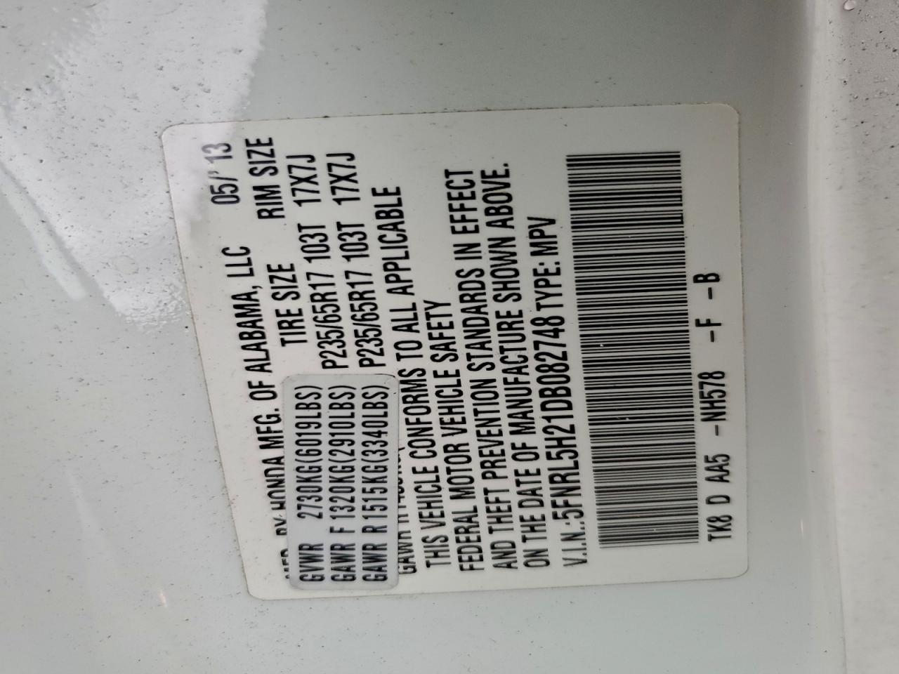 Honda Odyssey Lx Image 10