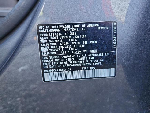 Volkswagen Atlas S Image 8