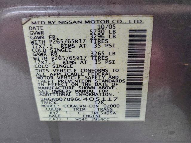 Nissan Frontier Crew Cab Le Image 12