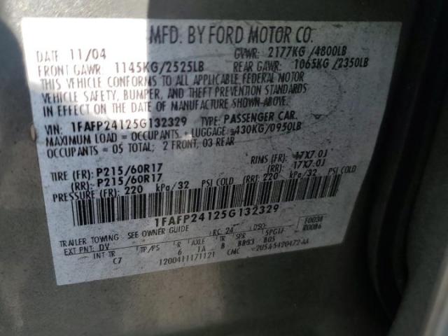 Ford 500 Sel Image 10