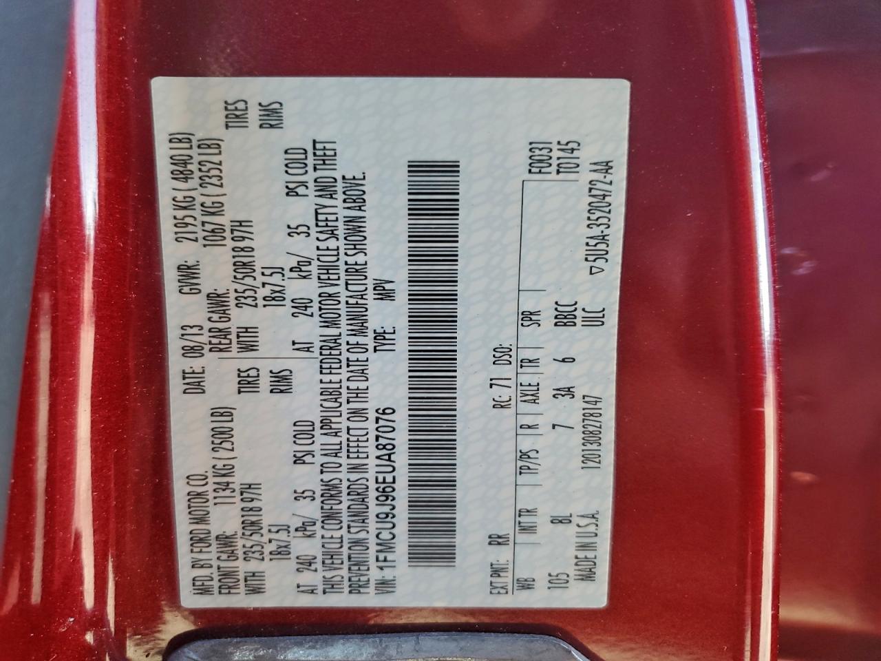 Ford Escape Titanium Image 9